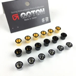 1 Set (6Pcs) GOTOH Through Body String Ferrules / String Bushings