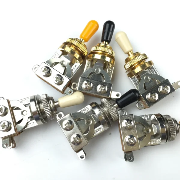 1 Piece 3-way Electric Guitar Pickup Selector Toggle Switch For EPI LP SG - Image 3