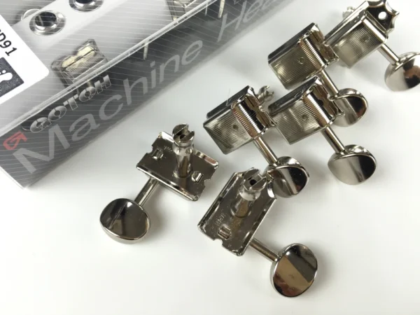 Original 6 In-line GOTOH SD91-05M Kluson Vintage Electric Guitar Machine Heads Tuners - Image 4