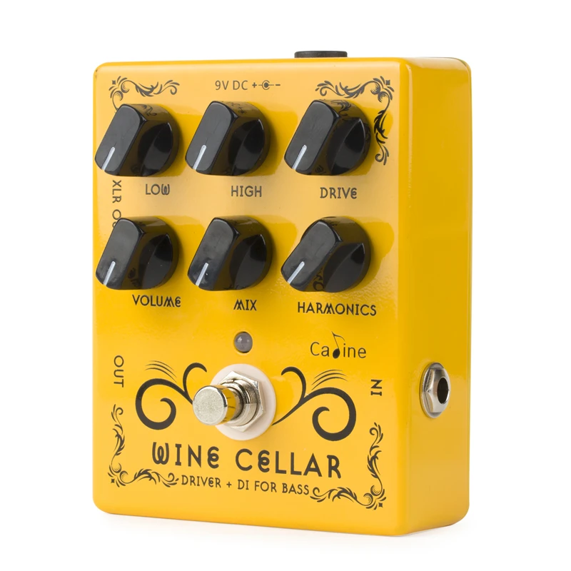 Caline CP-60 Wine Cellar Bass Driver + DI box Effects Pedal - Image 2