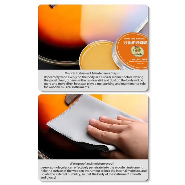 100ml Guitar Polish With Beeswax - Image 7
