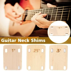 3PCS Guitar Neck Spacers 0.25 0.5 and 1 Degree for Guitar Repairs