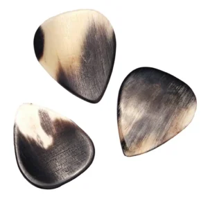 3pcs Buffalo Horn Guitar Pick Set