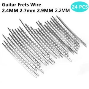 24pcs Guitar Frets Wire Nickel Silver2.2MM 2.4MM 2.7mm 2.9MM