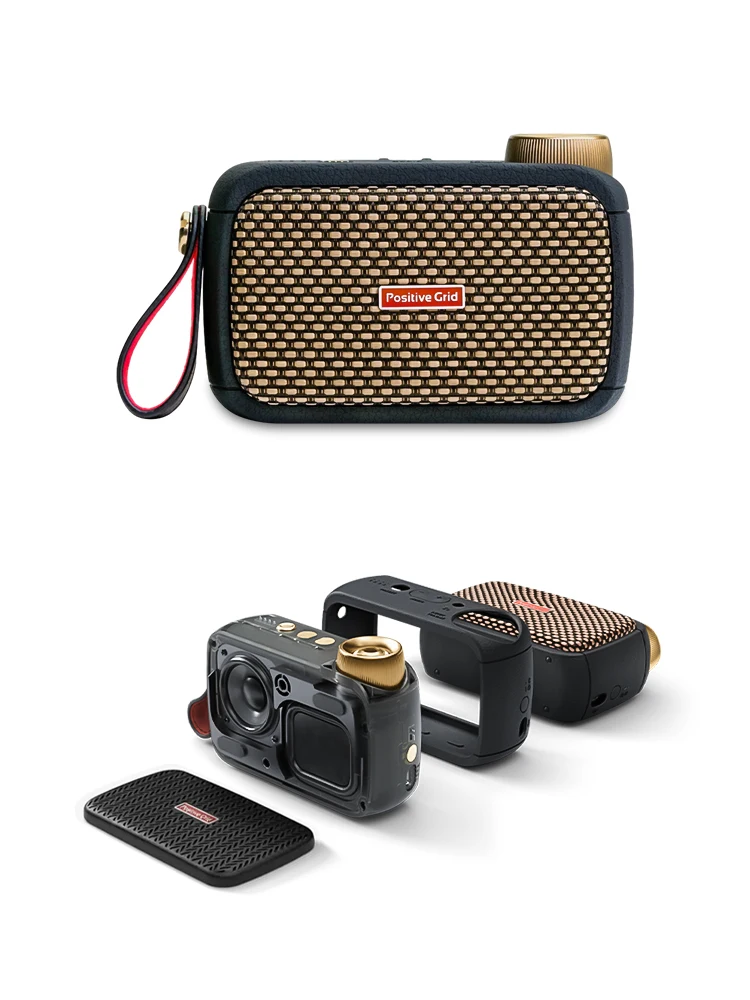 Positive Grid Spark GO Portable Smart Guitar Amplifier Emulates 30+ Amps & 40+ Guitar Effects, Battery-Powered & APP Supported - Image 2