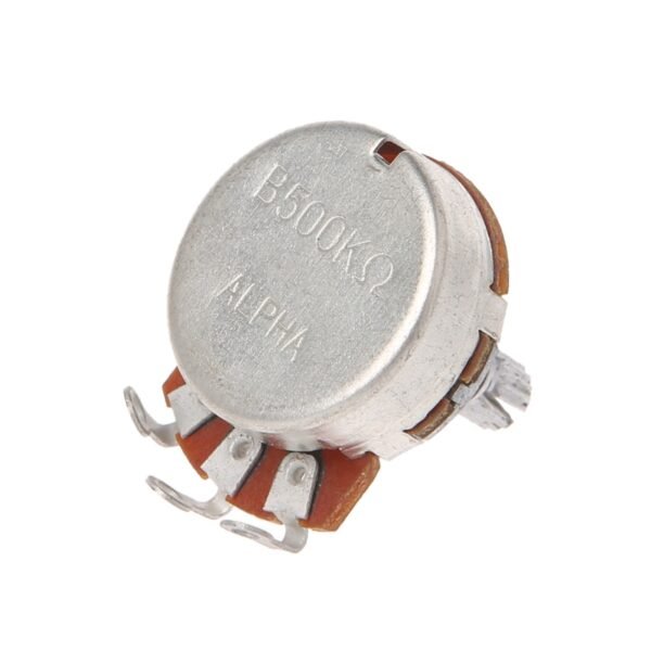2Pcs A500K B500K A250K B250K Potentiometer Splined 15mm 18mm Shaft Parts - Image 9
