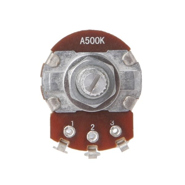 2Pcs A500K B500K A250K B250K Potentiometer Splined 15mm 18mm Shaft Parts - Image 13