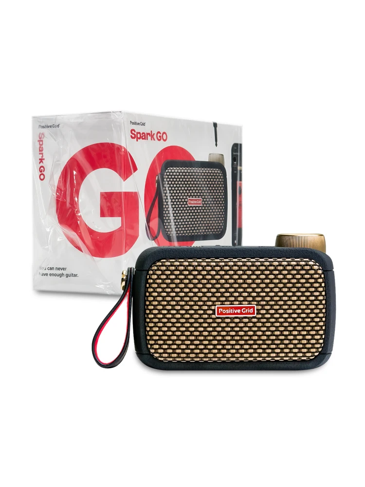Positive Grid Spark GO Portable Smart Guitar Amplifier Emulates 30+ Amps & 40+ Guitar Effects, Battery-Powered & APP Supported