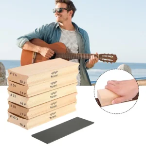 Wooden Guitar Radius Sanding Blocks 7.25/15/10/17/10/14/9.5/20/ R8c4
