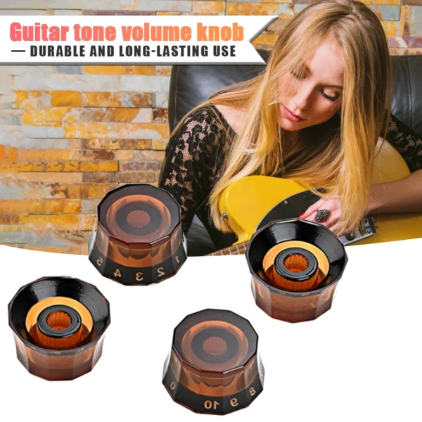 3/4PCS Electric Guitar Tone / Volume Control Knobs for PRS LP SG