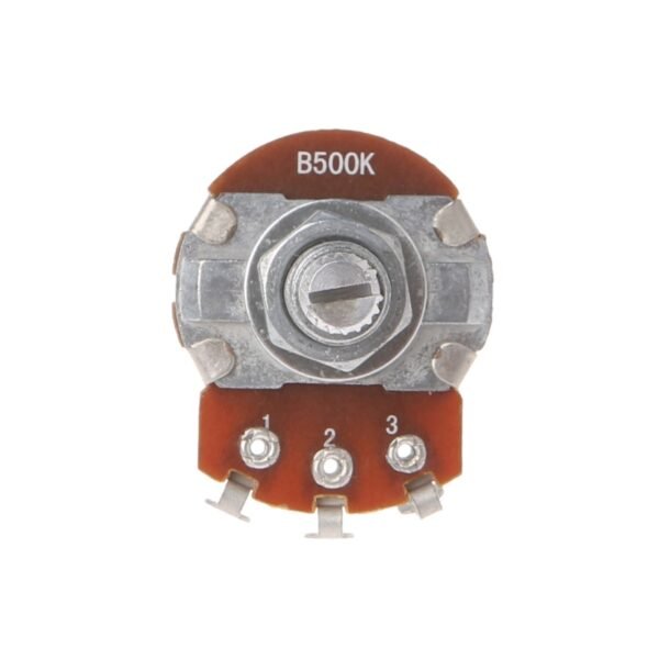 2Pcs A500K B500K A250K B250K Potentiometer Splined 15mm 18mm Shaft Parts - Image 8