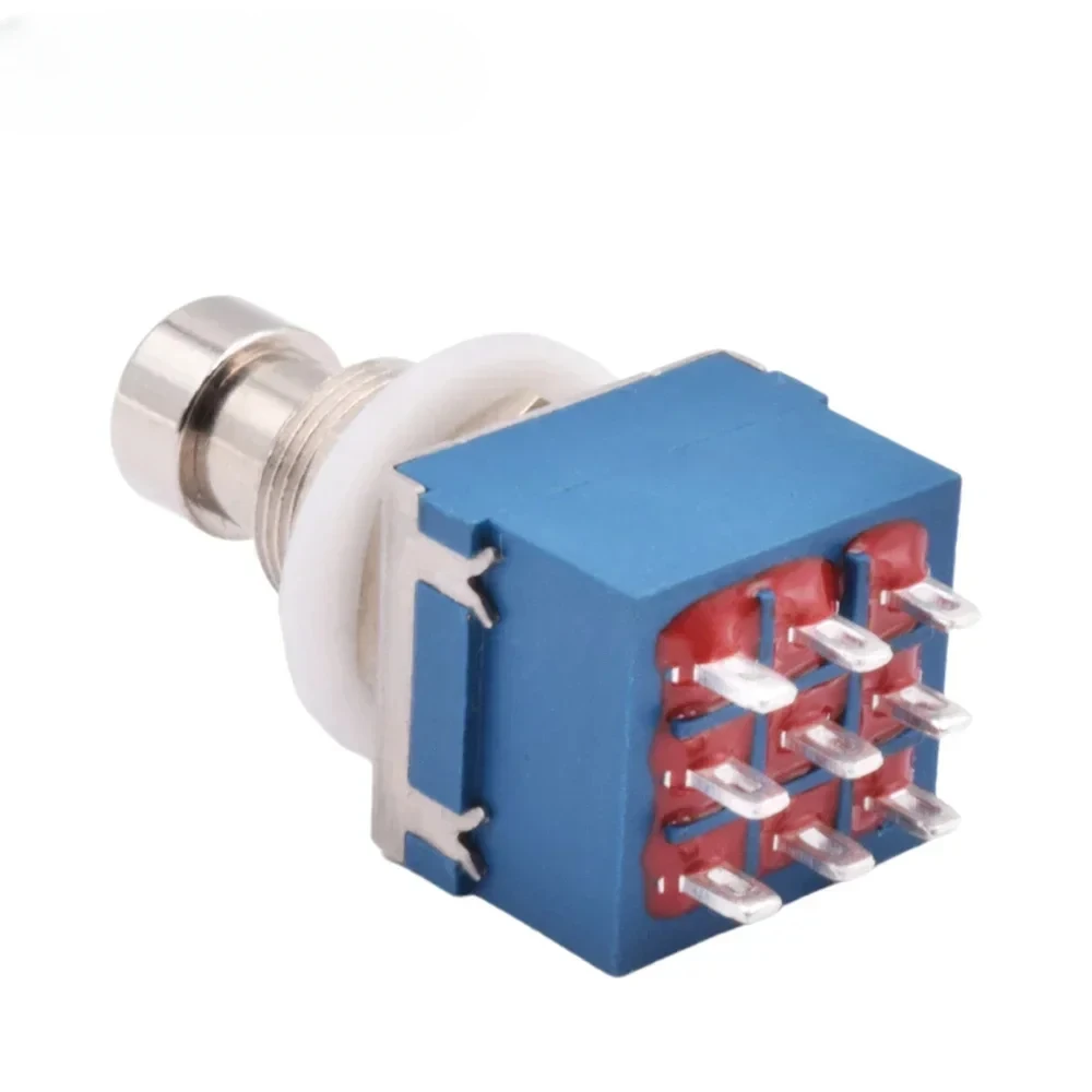 5pcs or 10pcs 9 Pin Push Button 3PDT Footswitch - Image 4