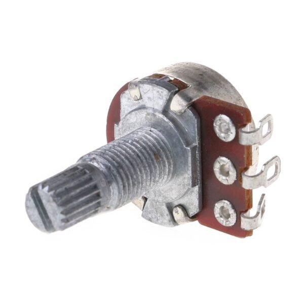 2Pcs A500K B500K A250K B250K Potentiometer Splined 15mm 18mm Shaft Parts - Image 27