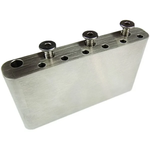 1 Set Electric Guitar Tremolo System Bridge Stainless Steel Block Brass Block for Mexico Fender / Squier CV - Image 4