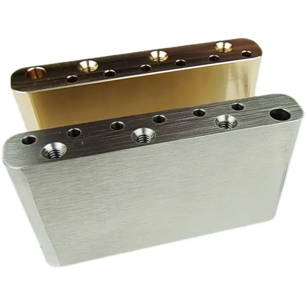 1 Set Electric Guitar Tremolo System Bridge Stainless Steel Block Brass Block for Mexico Fender / Squier CV