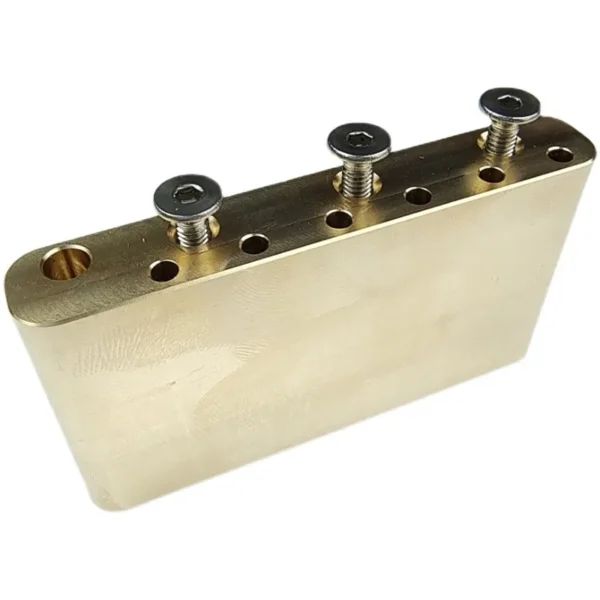 1 Set Electric Guitar Tremolo System Bridge Stainless Steel Block Brass Block for Mexico Fender / Squier CV - Image 5