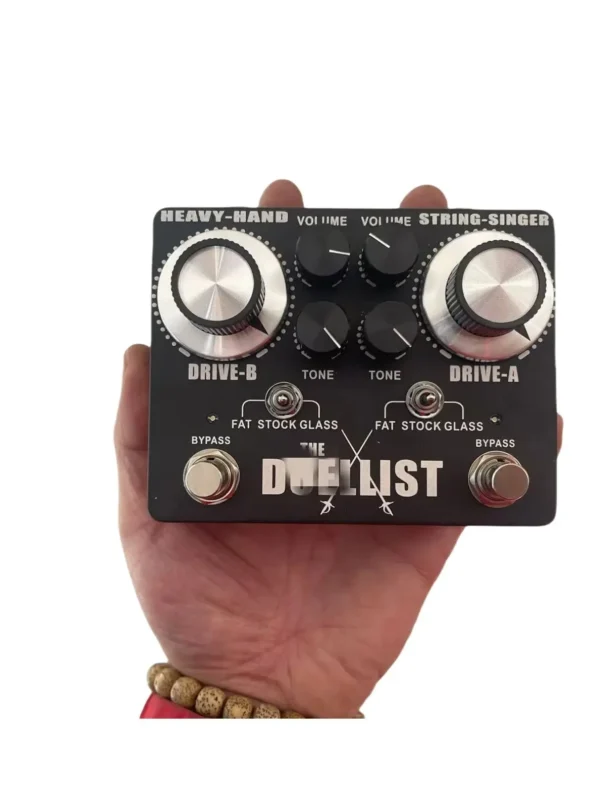 Duellist King Tone Overdrive Stompbox Guitar Pedal